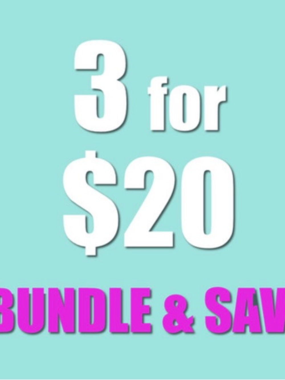 GREAT SUMMER DEAL! Get three items for only $20! See Whats waiting for you! 🍉☀️